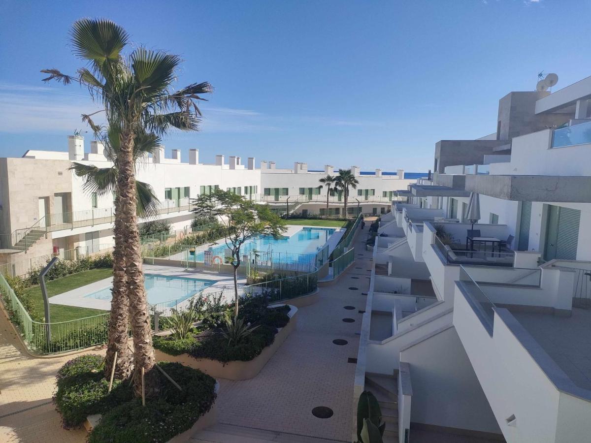 Apartamento La Invencible Mojacar en 1ª Línea de Playa Exterior foto