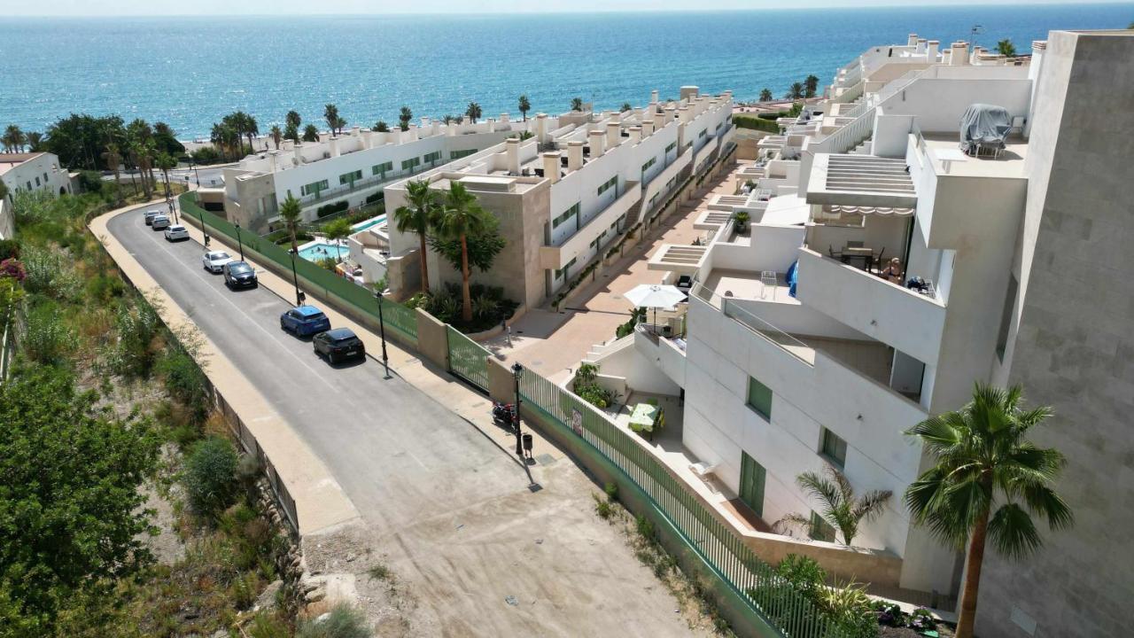 Apartamento La Invencible Mojacar en 1ª Línea de Playa Exterior foto